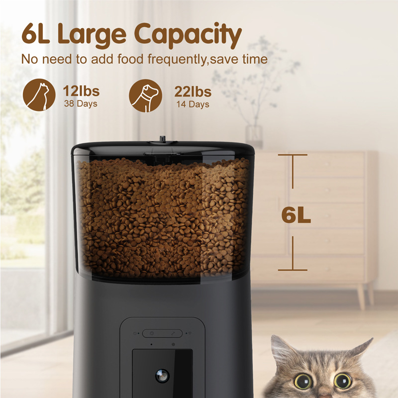 Automatic Pet Feeder With Camera